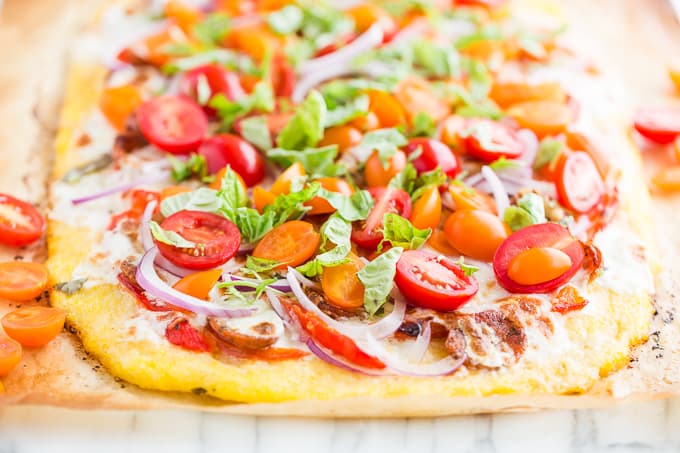 Finally, a Gluten-Free Pizza You'll Love: Polenta Crust Perfection